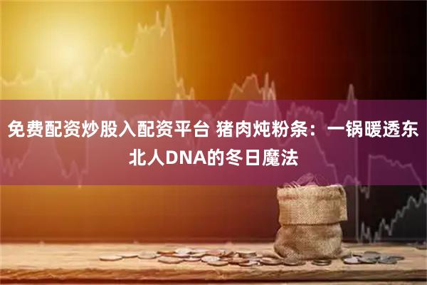 免费配资炒股入配资平台 猪肉炖粉条：一锅暖透东北人DNA的冬日魔法